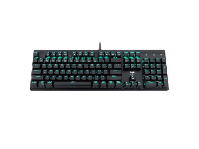 Tastatura T-Dagger Escort, Blue LED, USB, Black
