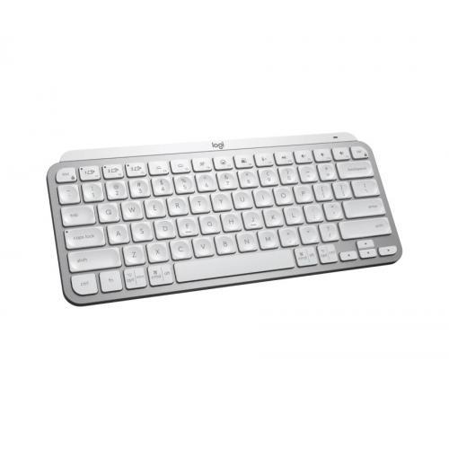Tastatura MX Keys Mini for Business, White LED, Bluetooth, Layout US, Pale Grey