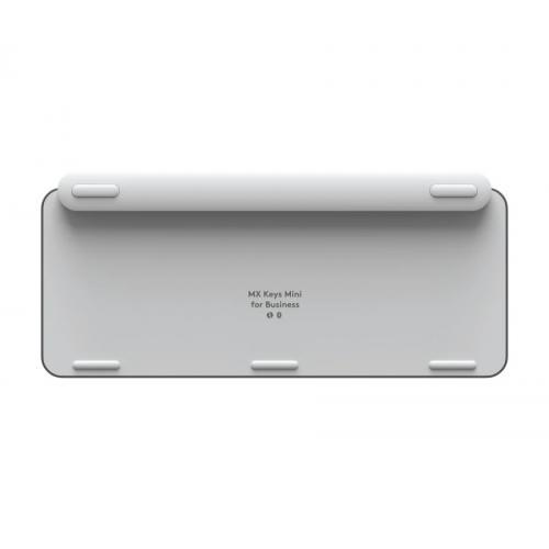 Tastatura MX Keys Mini for Business, White LED, Bluetooth, Layout US, Pale Grey