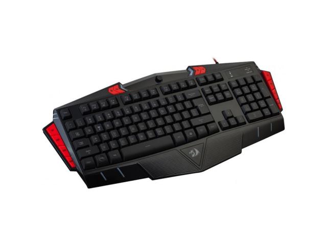 Tastatura Redragon Asura, RGB LED, USB, Black-Red