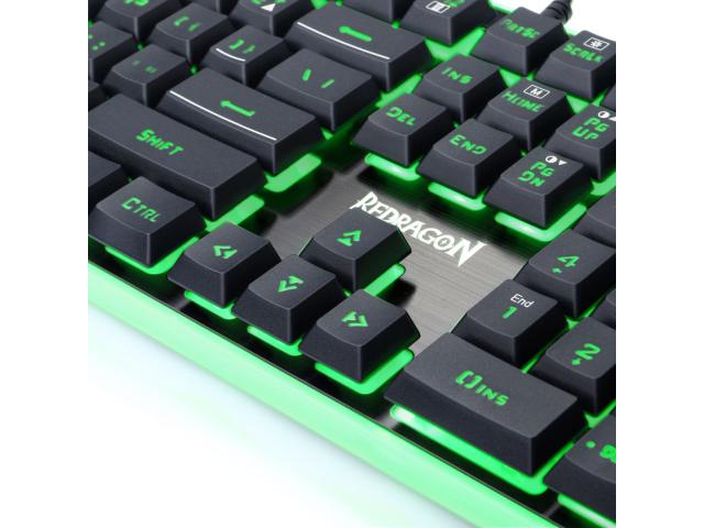 Tastatura Redragon Dyaus, RGB LED, USB, Black