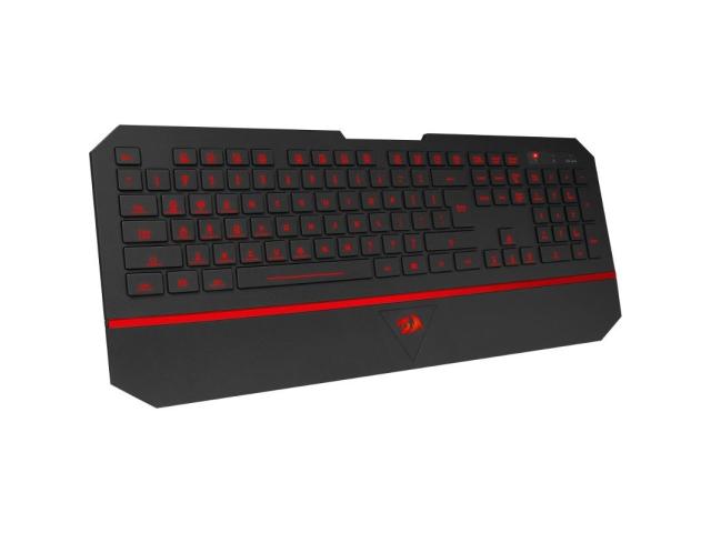 Tastatura Redragon Karura K502, RGB LED, USB, Black-Red
