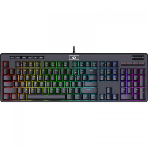 Tastatura Redragon Manyu RGB LED, USB, Black
