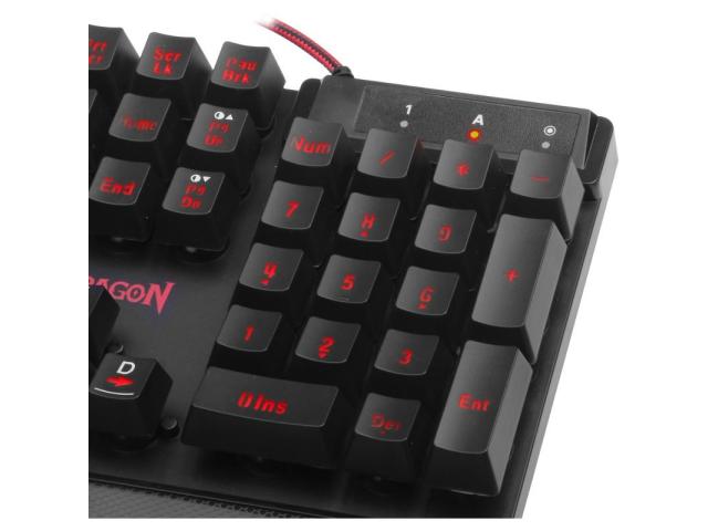 Tastatura Redragon Yaksa, RGB LED, USB, Black