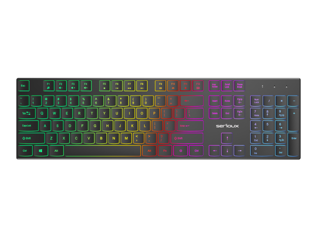 TASTATURA SERIOUX SRXK-SKB709RGB