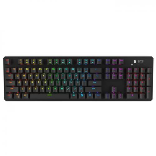 Tastatura SPC Gear GK540 Magna Kailh Blue, RGB LED, USB, Black