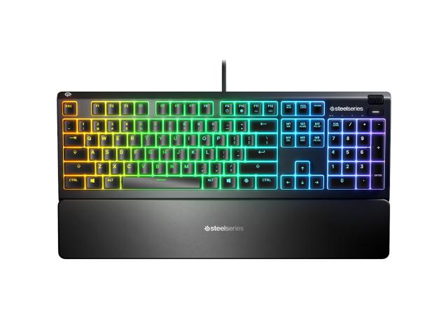 Tastatura SteelSeries Apex 3, RGB LED, USB, Black