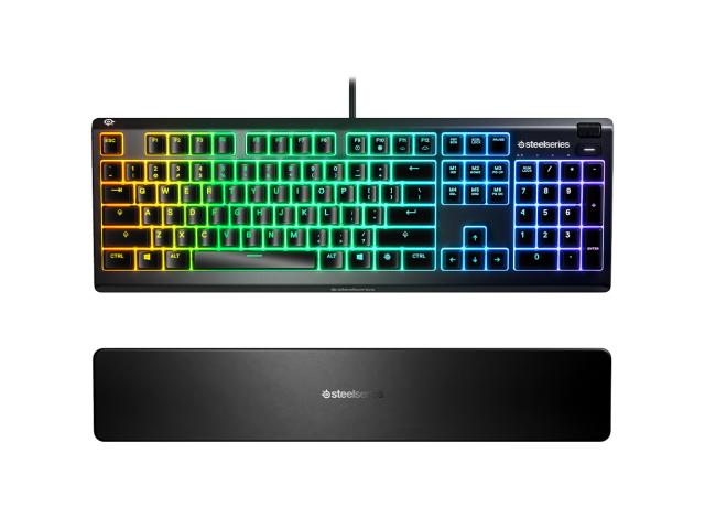 Tastatura SteelSeries Apex 3, RGB LED, USB, Black