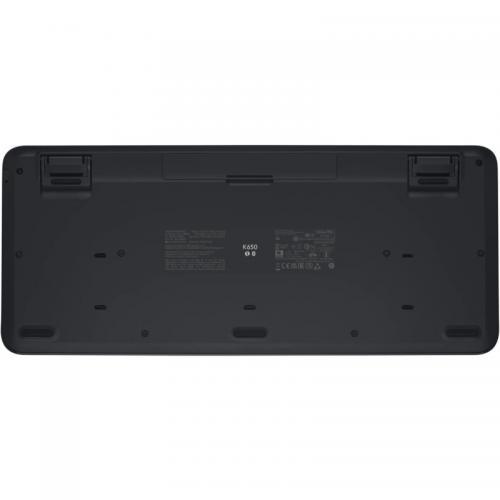 Tastatura Wireless Logitech Signature K650, Bluetooth/USB, Layout UK, Graphite