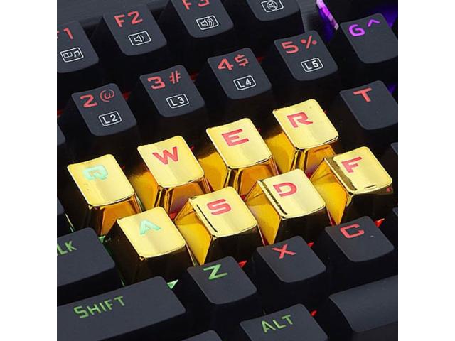Taste Mecanice Redragon, 12buc, Gold