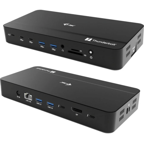 I-TEC THUNDERBOLT 5 DOCK 3X LCD/M.2 SLOT 2.5 GLAN PD 140W