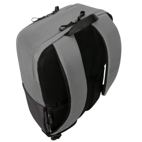Rucsac Targus Sagano EcoSmart Travel pentru laptop de 16inch, Black-Grey
