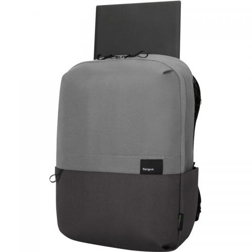 Rucsac Targus Sagano EcoSmart Commuter pentru laptop de 16inch, Black-Grey