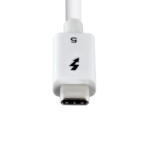 50CM THUNDERBOLT 5 CABLE WHITE/80GBPS/120GBPS/8K 60HZ/240W - WH