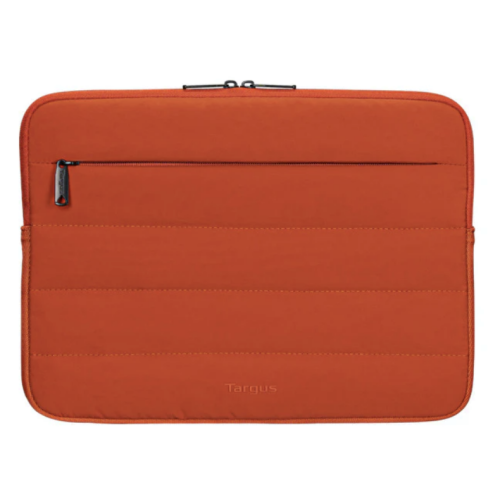 Husa Targus Puffer pentru laptop de 13-14 inch, Rust Orange