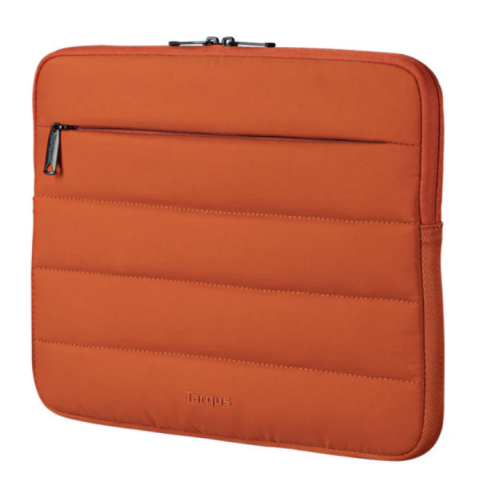 Husa Targus Puffer pentru laptop de 13-14 inch, Rust Orange