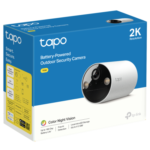 TPL Smart Wire-Free Security Camera TC82