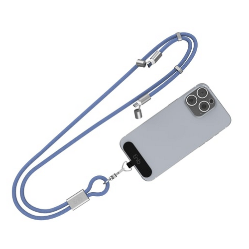 TNB 60W USB-C to USB-C Neckband Cable - 2-in-1 - 1.5m - Blue