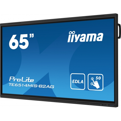Display Interactiv Iiyama Seria ProLite TE6514MIS-B2AG, 65inch, 3840x2160pixeli, Black