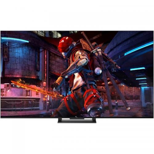 Televizor QLED TCL Smart 75C745 Seria C745, 75inch, Ultra HD 4K, Black