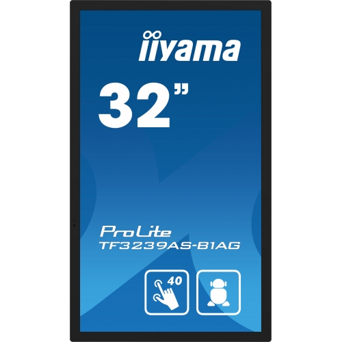 Display Interactiv Iiyama Seria ProLite TF3239AS-B1AG, 32inch, 3840x2160pixeli, Black