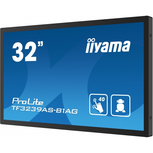 Display Interactiv Iiyama Seria ProLite TF3239AS-B1AG, 32inch, 3840x2160pixeli, Black