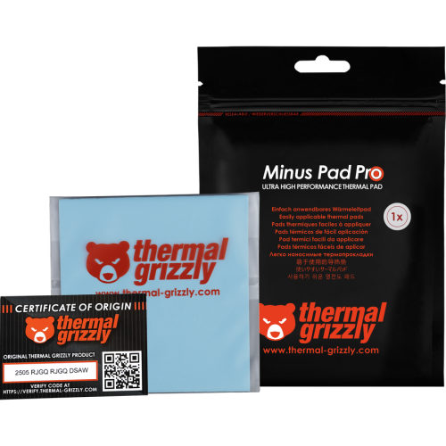 Pad Termic Thermal Grizzly Minus Pad Pro, 100 x 100 x 2 mm