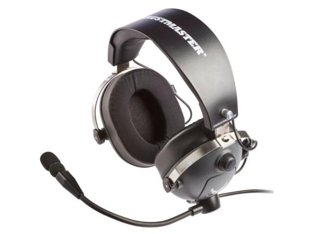 Casti cu microfon Thrustmaster T-Flight US Air Force Edition, 3.5mm jack, Black