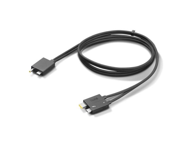 Cablu Lenovo Split Cable 4X91K16970, Thunderbolt 4, 0.7 m, Black
