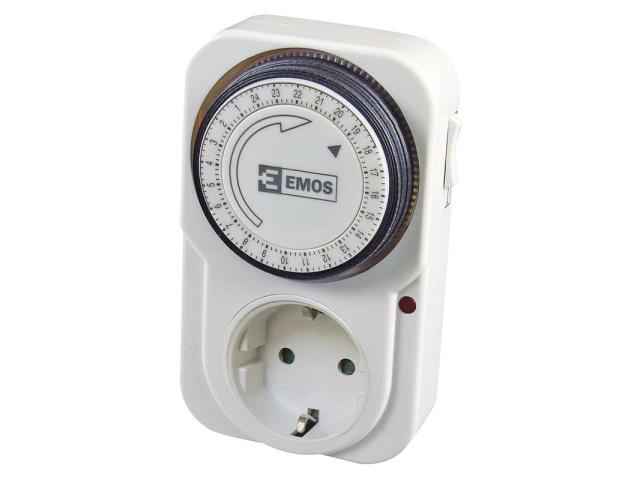 Timer analog 24h
 EMOS HCT152-009