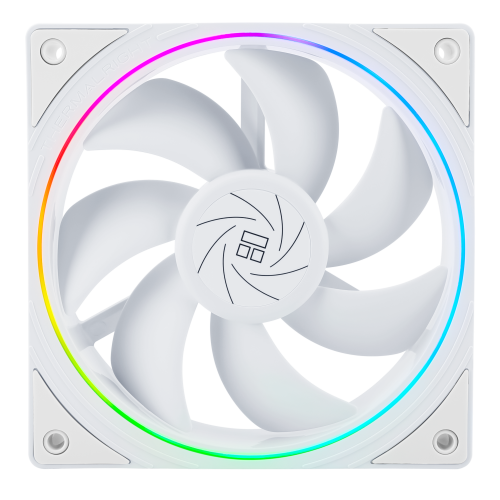 Ventilator Thermalright TL-S12, ARGB LED, 120 mm, White, 3 bucati