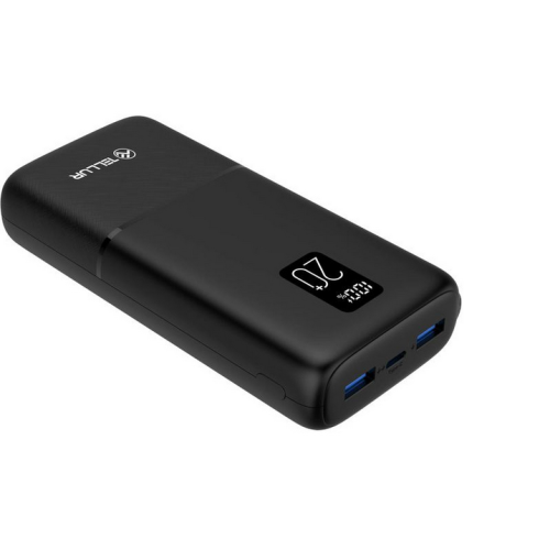 Baterie portabila Tellur Boost Pro, 2 x USB-A, 1 x USB-C, 20000 mAh, Black