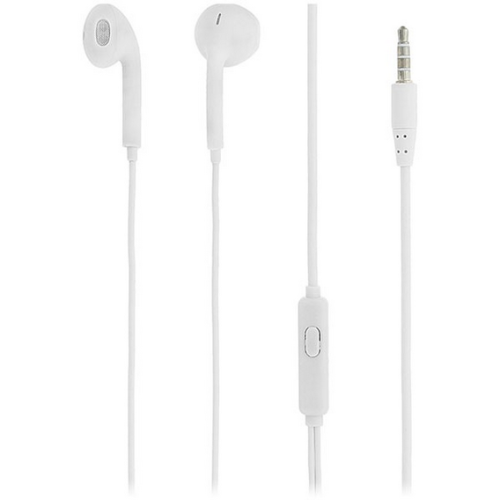 Casti cu microfon Tellur Fly In-Ear, 3.5 mm jack, White