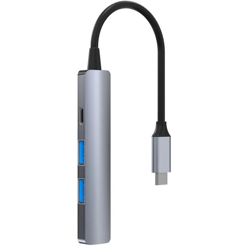 Hub USB 3.1 Tellur, 4 port, gri