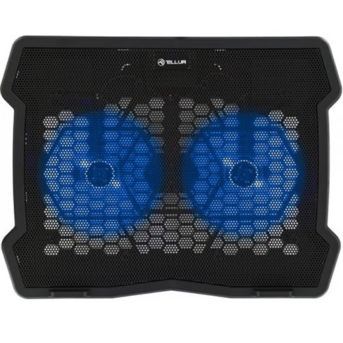 Cooler Pad Tellur Basic pentru laptop de 15.6 inch, Black