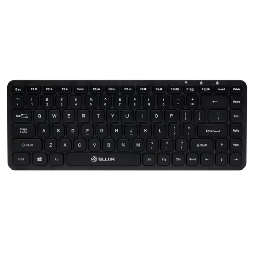 Tastatura Tellur Mini, USB Wireless, Black