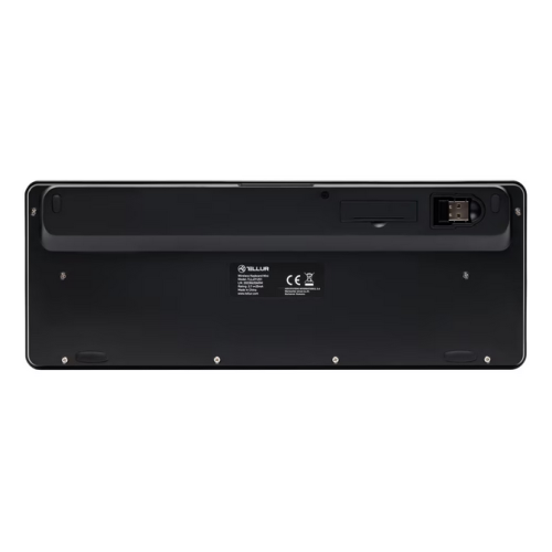 Tastatura Tellur Mini, USB Wireless, Black