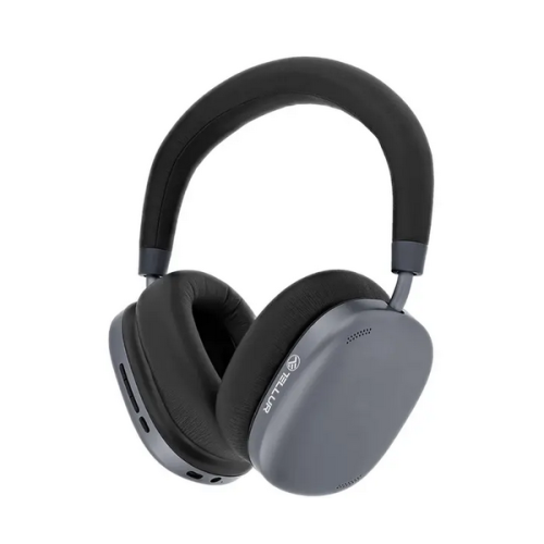 Casti cu microfon Tellur Shade, Bluetooth/3.5 mm jack, Gray