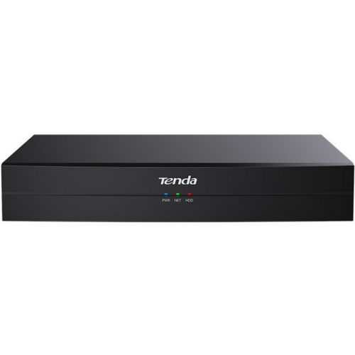 NVR Tenda, 4 canale,  capacitate max 10 TB, porturi HDMI | VGA | 4 x RJ45 IEEE 802.3at/802.3af | RCA | 2 x USB 2.0, 