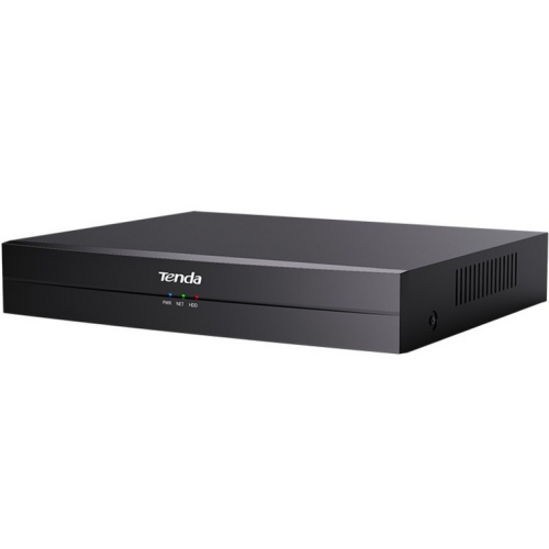 NVR Tenda, 4 canale,  capacitate max 10 TB, porturi HDMI | VGA | 4 x RJ45 IEEE 802.3at/802.3af | RCA | 2 x USB 2.0, 