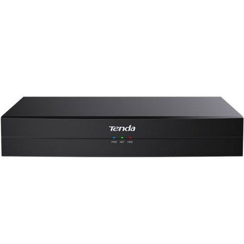 NVR Tenda, 8 canale,  capacitate max 10 TB, porturi HDMI | VGA | 8 x RJ45 IEEE 802.3at/802.3af | RCA | 2 x USB 2.0, 