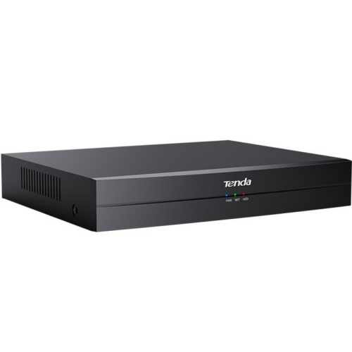 NVR Tenda, 8 canale,  capacitate max 10 TB, porturi HDMI | VGA | 8 x RJ45 IEEE 802.3at/802.3af | RCA | 2 x USB 2.0, 