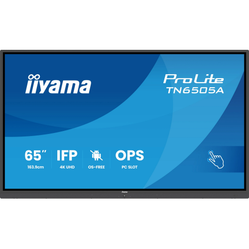 Display Interactiv Iiyama TN6505A-B1AG, 65 inch, 3840 x 2160 pixeli, Black