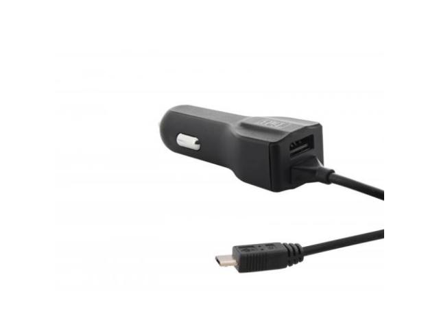 Incarcator auto TnB CHBBCAR3A, 1x USB, 1A, Black