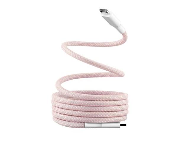 Cablu de date Tnb TCPDMAGPK, USB-C male - USB-C male, 1.5m, Pink