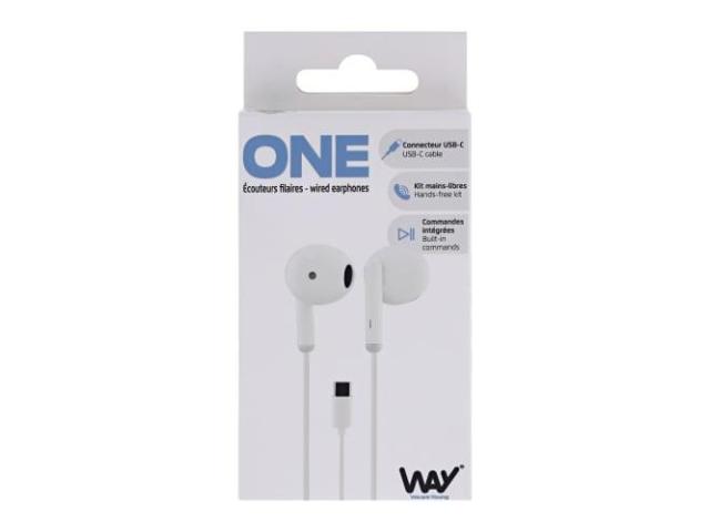 TNB WAY WIRED USB-C EARPHONES