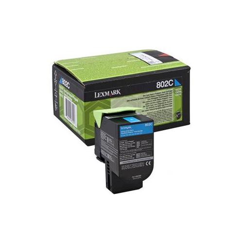 Toner Lexmark 802CE Cyan