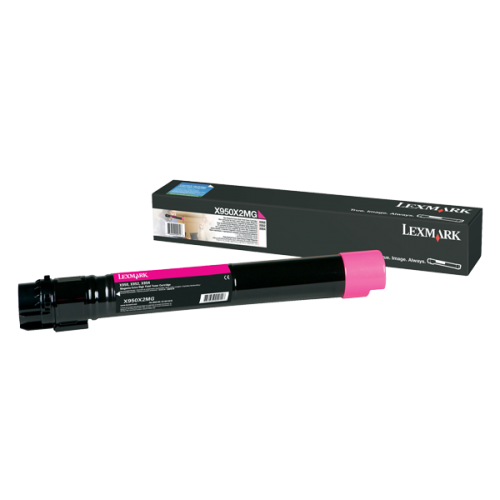 Toner Lexmark X950X2MG Magenta