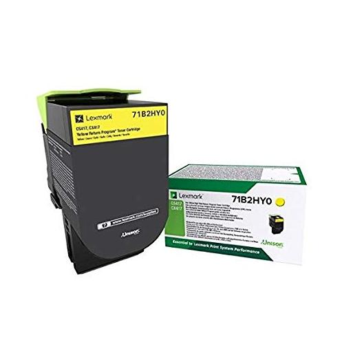 Toner Lexmark Yellow 71B2HY0