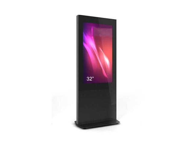 Totem Display Public Kiosk Z01V32N-BBB, 32inch, Black